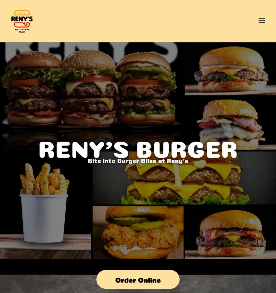 Página actual de Reny's Burger
